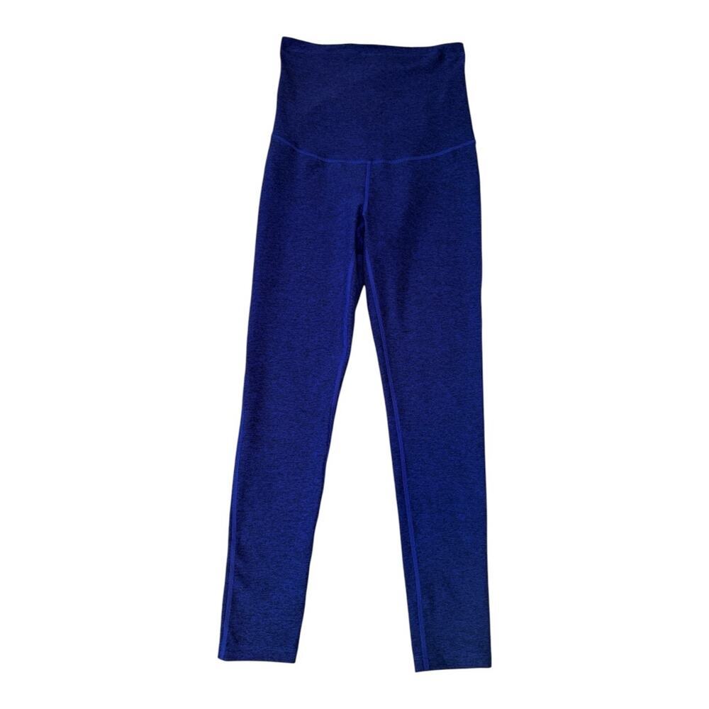 Zella Women's Maternity Seamless Leggings Blue Size XS Activewear NWOT